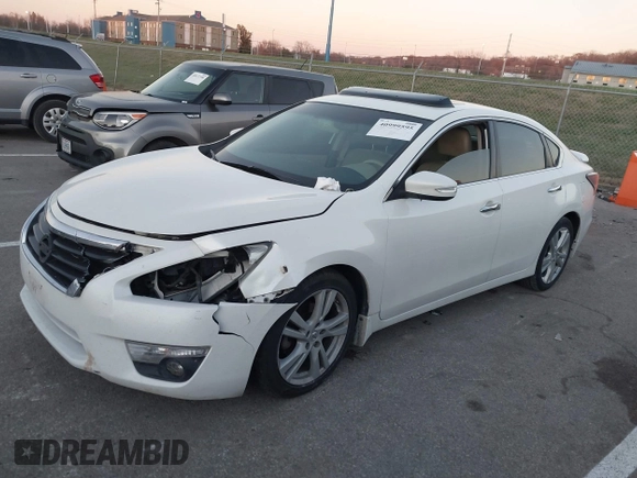 2015 Nissan Altima SL with VIN 1N4BL3AP0FC141421, listed as a IAAI auction lot 40999595 with 175,437 mi miles and . Bid and sale history available at DreamBid. Image 2.