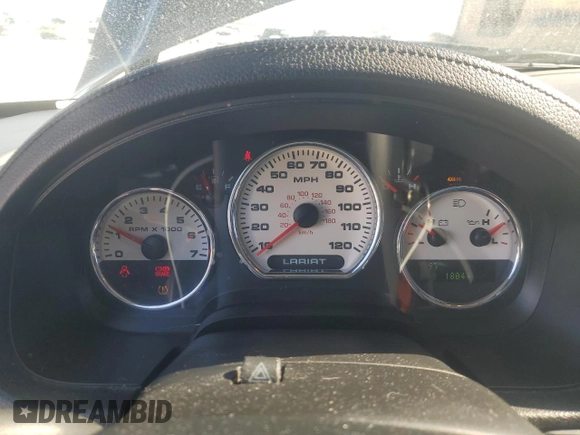 2007 Ford F-150 XLT with VIN 1FTPW14V47KA56899, listed as a Copart auction lot 46287255 with 180,447 mi miles and Salvage Title. Bid and sale history available at carsss.com. Image 9.