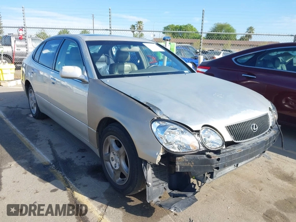 2000 Lexus GS 300 with VIN JT8BD68S1Y0089206, listed as a IAAI auction lot 41895037 with 267,576 mi miles and . Bid and sale history available at DreamBid. Image 1.