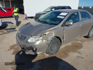 2009 Toyota Corolla with VIN 2T1BU40E59C163293, listed as a IAAI auction lot 41824986 with 123,954 mi miles. Bid and sale history available at carsss.com. Image 6.