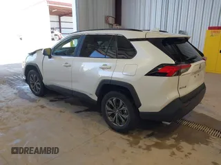 2024 Toyota RAV4 Hybrid XLE Premium with VIN 2T3B6RFV5RW081035, listed as a IAAI auction lot 41993266 with 12,159 mi miles. Bid and sale history available at carsss.com. Image 3.