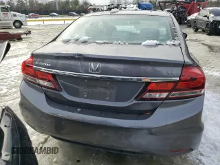 2014 Honda Civic Sedan LX with VIN 19XFB2F5XEE033640, listed as a Copart auction lot 87675445 with 120,130 mi miles and Clean Title. Bid and sale history available at carsss.com. Image 6.