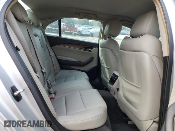 2015 Cadillac CTS RWD with VIN 1G6AP5SX2F0135080, listed as a Copart auction lot 85827504 with 95,287 mi miles and Salvage title. Bid and sale history available at DreamBid. Image 10.