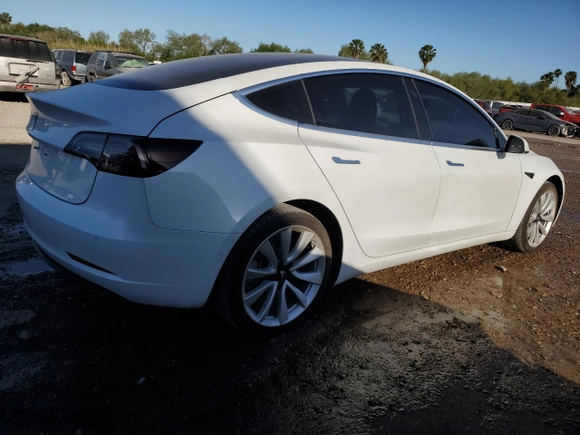 2019 Tesla Model 3 Mid Range with VIN 5YJ3E1EA1KF434552, listed as a Copart auction lot 48161785 with NaN miles and Clean Title. Bid and sale history available at carsss.com. Image 3.