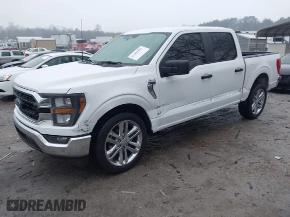 2023 Ford F-150 XL with VIN 1FTEW1C87PFA34231, listed as a IAAI auction lot 41403103 with 29,475 mi miles. Bid and sale history available at carsss.com. Image 22.