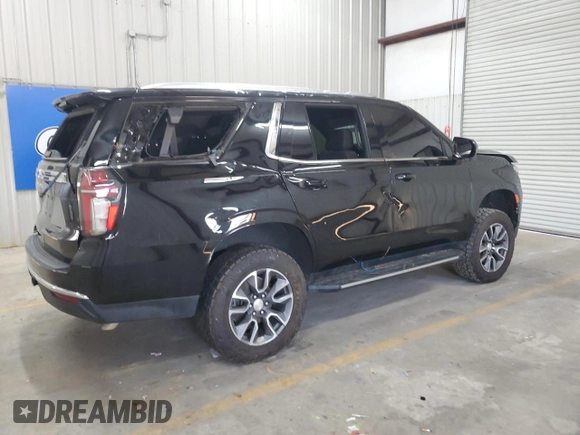 2021 Chevrolet Tahoe LS z VIN 1GNSKMKD2MR430504, wystawiony jako Copart lot #48783945 z przebiegiem 44 313 mil mil oraz Czysty tytuł • Clean title. Historia ofert i sprzedaży dostępna na DreamBid. Obrazek 3.