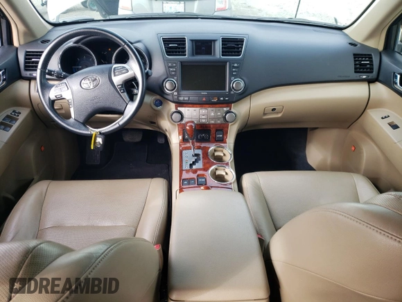 2012 Toyota Highlander Hybrid Limited with VIN JTEDC3EH5C2010262, listed as a Copart auction lot 44388965 with 166,019 mi miles and Salvage Title. Bid and sale history available at carsss.com. Image 8.
