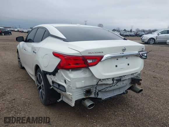 2016 Nissan Maxima SL with VIN 1N4AA6AP6GC431070, listed as a IAAI auction lot 42003568 with 99,748 mi miles and . Bid and sale history available at DreamBid. Image 3.