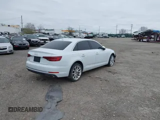 2019 Audi A4 Premium with VIN WAUGMAF48KA061335, listed as a IAAI auction lot 41275476 with 82,853 mi miles and . Bid and sale history available at DreamBid. Image 4.