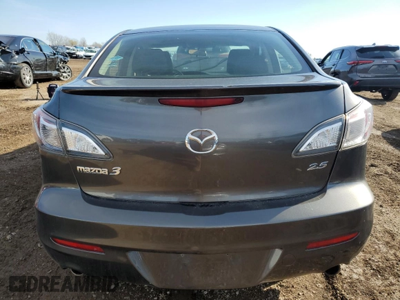2012 Mazda 3 s Touring with VIN JM1BL1V56C1587569, listed as a Copart auction lot 79274874 with 92,472 mi miles and Salvage Title. Bid and sale history available at carsss.com. Image 6.