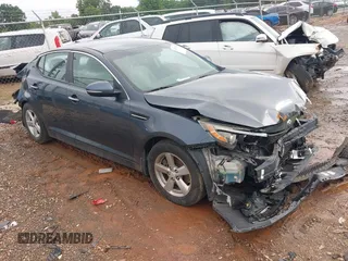 2015 Kia Optima LX with VIN 5XXGM4A70FG368949, listed as a IAAI auction lot 42393394 with 199,588 mi miles and . Bid and sale history available at DreamBid. Image 1.