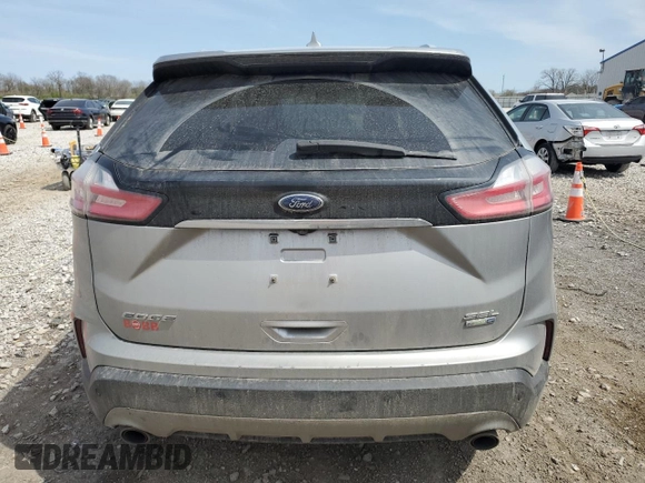 2020 Ford Edge SEL with VIN 2FMPK4J96LBA46394, listed as a Copart auction lot 53645965 with 199,716 mi miles and Salvage title. Bid and sale history available at DreamBid. Image 6.