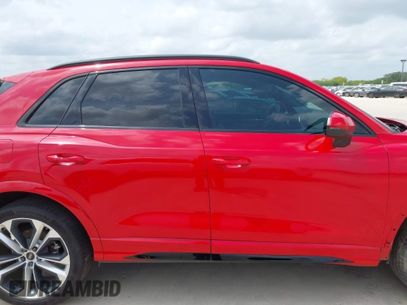 2022 Audi Q3 S line Premium Plus with VIN WA1EECF38N1019269, listed as a IAAI auction lot 42085737 with 40,982 mi miles and . Bid and sale history available at DreamBid. Image 14.