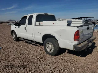 2005 Ford Super Duty F-250 XL with VIN 1FTNX20535EC88597, listed as a Copart auction lot 63240924 with 0 mi miles and Salvage Title. Bid and sale history available at carsss.com. Image 2.