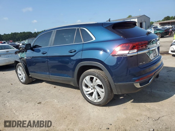 2020 Volkswagen Atlas SEL with VIN 1V2ME2CA9LC208916, listed as a Copart auction lot 58592685 with 111,216 mi miles and Salvage title. Bid and sale history available at DreamBid. Image 2.
