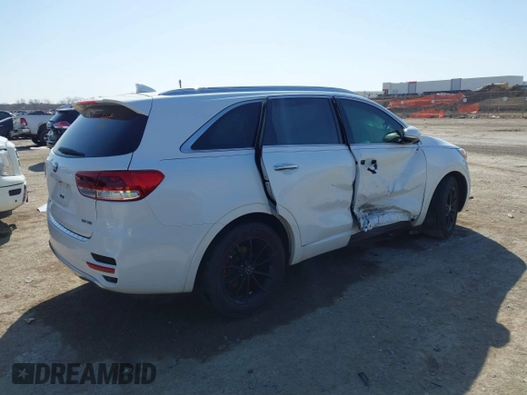 2018 Kia Sorento SX with VIN 5XYPK4A52JG406562, listed as a IAAI auction lot 41768615 with 129,294 mi miles and . Bid and sale history available at DreamBid. Image 4.