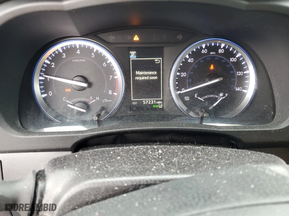 2018 Toyota Highlander SE with VIN 5TDJZRFH3JS808045, listed as a Copart auction lot 51647945 with 57,231 mi miles and Salvage Title. Bid and sale history available at carsss.com. Image 9.