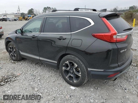 2017 Honda CR-V Touring with VIN 5J6RW1H96HL005304, listed as a Copart auction lot 46551855 with 93,988 mi miles and Salvage Title. Bid and sale history available at carsss.com. Image 2.