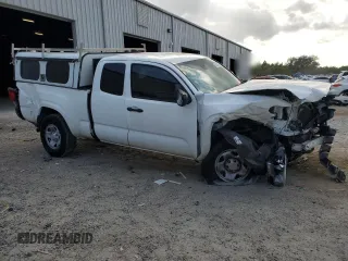 2020 Toyota Tacoma SR with VIN 5TFRX5GN7LX180297, listed as a Copart auction lot 52489965 with 112,238 mi miles and Non Repairable. Bid and sale history available at DreamBid. Image 4.