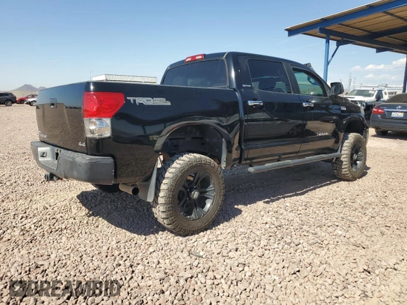 2008 Toyota Tundra 4WD Truck LTD with VIN 5TFDV58138X062606, listed as a Copart auction lot 74028164 with 166,844 mi miles and Salvage Title. Bid and sale history available at carsss.com. Image 3.