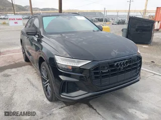 2021 Audi Q8 Prestige with VIN WA1FVBF10MD027084, listed as a IAAI auction lot 41755181 with 36,169 mi miles. Bid and sale history available at carsss.com. Image 1.