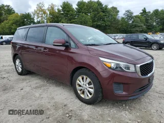 2017 Kia Sedona LX with VIN KNDMB5C1XH6221434, listed as a Copart auction lot 72775384 with 235,807 mi miles and Clean Title. Bid and sale history available at carsss.com. Image 4.