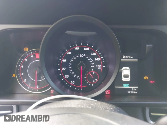 2022 Hyundai Elantra SEL with VIN 5NPLM4AG4NH071278, listed as a IAAI auction lot 41815110 with 17,196 mi miles and . Bid and sale history available at DreamBid. Image 7.