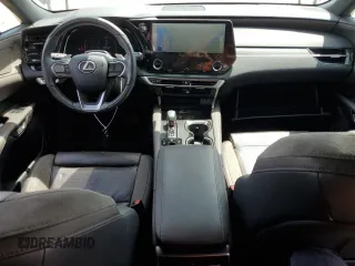 2023 Lexus RX 350h with VIN 2T2BBMCA9PC012500, listed as a Copart auction lot 56411065 with 34,859 mi miles and Salvage title. Bid and sale history available at DreamBid. Image 8.