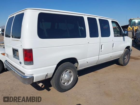 2008 Ford Econoline Passenger XL with VIN 1FBNE31L68DA50492, listed as a IAAI auction lot 42564428 with 138,864 mi miles and . Bid and sale history available at DreamBid. Image 4.