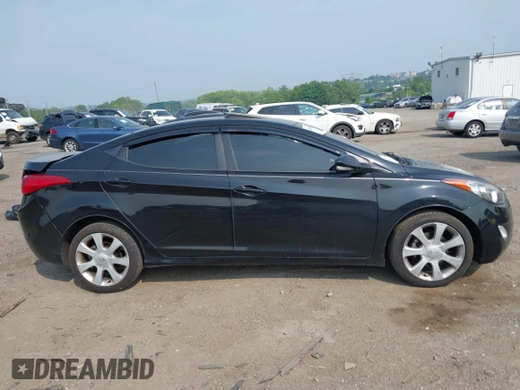 2012 Hyundai Elantra Limited with VIN KMHDH4AE8CU310045, listed as a IAAI auction lot 42498504 with 50,422 mi miles and . Bid and sale history available at DreamBid. Image 12.