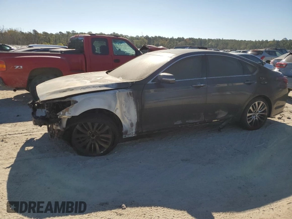 2018 Genesis G80 Ultimate with VIN KMHGN4JF9JU216722, listed as a Copart auction lot 76658944 with Not Provided miles and Salvage Title. Bid and sale history available at DreamBid. Image 1.
