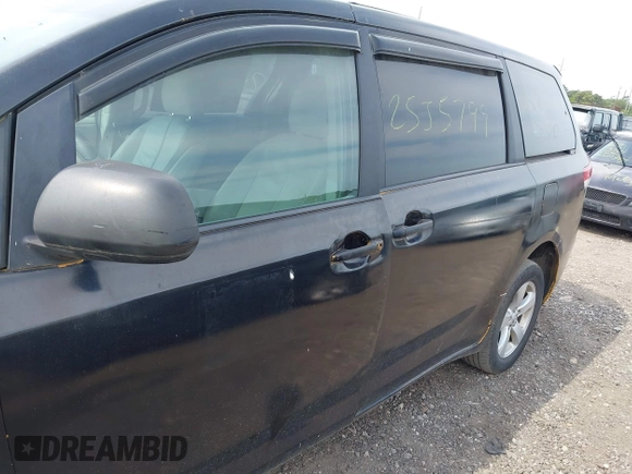 2014 Toyota Sienna L with VIN 5TDZK3DC0ES445088, listed as a IAAI auction lot 42443966 with Not provided miles and . Bid and sale history available at DreamBid. Image 6.
