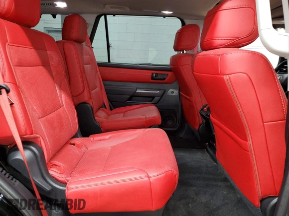 2023 Toyota Sequoia SR5 with VIN 7SVAAABA4PX018604, listed as a Copart auction lot 85583084 with 17,717 mi miles and Clean Title. Bid and sale history available at carsss.com. Image 11.