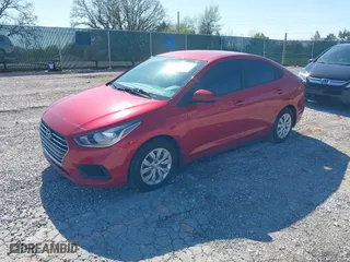 2021 Hyundai Accent SE with VIN 3KPC24A69ME140546, listed as a IAAI auction lot 41874525 with 57,569 mi miles. Bid and sale history available at carsss.com. Image 18.