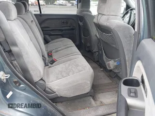 2005 Honda Pilot EX with VIN 2HKYF18465H565524, listed as a IAAI auction lot 41927812 with 218,637 mi miles. Bid and sale history available at carsss.com. Image 8.