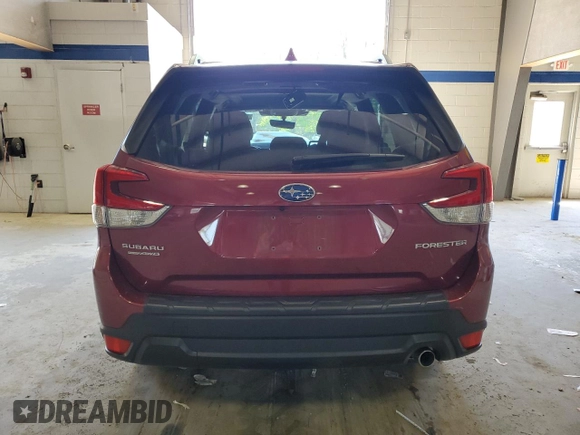 2023 Subaru Forester Limited with VIN JF2SKANC9PH449671, listed as a Copart auction lot 53366825 with 25,163 mi miles and Salvage title. Bid and sale history available at DreamBid. Image 6.