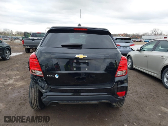 2020 Chevrolet Trax LS with VIN KL7CJKSB4LB074838, listed as a IAAI auction lot 41909289 with 77,471 mi miles. Bid and sale history available at carsss.com. Image 16.