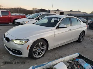 2017 BMW 3 Series 330i with VIN WBA8B9G51HNU50710, listed as a Copart auction lot 81289874 with 141,996 mi miles and Salvage Title. Bid and sale history available at carsss.com. Image 1.