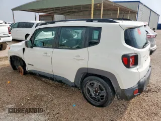 2018 Jeep Renegade Sport with VIN ZACCJAAB9JPG92979, listed as a Copart auction lot 57781935 with 117,095 mi miles and Clean title. Bid and sale history available at DreamBid. Image 2.