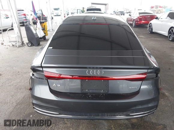 2019 Audi A7 Prestige with VIN WAUV2AF25KN022867, listed as a IAAI auction lot 42100910 with 68,735 mi miles and . Bid and sale history available at DreamBid. Image 17.