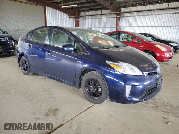 2013 Toyota Prius One with VIN JTDKN3DU3D0355257, listed as a Copart auction lot 54535415 with 118,816 mi miles and Salvage Title. Bid and sale history available at carsss.com. Image 4.