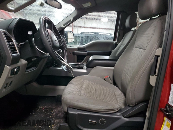 2016 Ford F-150 XLT with VIN 1FTEX1EP4GFD30230, listed as a Copart auction lot 52108375 with 124,026 mi miles and Salvage Title. Bid and sale history available at carsss.com. Image 7.
