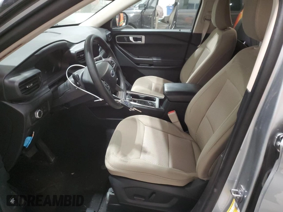 2023 Ford Explorer with VIN 1FMSK8BH5PGA42374, listed as a Copart auction lot 82211334 with 67,243 mi miles and Salvage title. Bid and sale history available at DreamBid. Image 7.