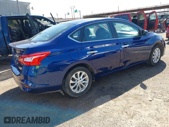 2018 Nissan Sentra S with VIN 3N1AB7AP7JY208146, listed as a IAAI auction lot 41981811 with 65,293 mi miles. Bid and sale history available at carsss.com. Image 4.