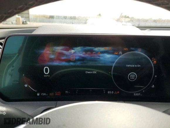 2025 Kia Telluride SX X-Line с VIN 5XYP5DGC0SG615829, выставлен на аукционе Copart как лот 54059675 с пробегом 5 337 миль миль и Списание • Salvage title. История ставок и продаж доступна на DreamBid. Изображение 9.