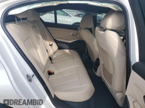 2021 BMW 3 Series 330i with VIN 3MW5R1J08M8C17949, listed as a Copart auction lot 61241105 with 48,593 mi miles and Clean title. Bid and sale history available at DreamBid. Image 10.