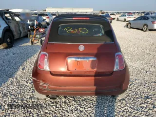 2012 FIAT 500 Pop with VIN 3C3CFFDR5CT209902, listed as a Copart auction lot 71646854 with 0 mi miles and Salvage Title. Bid and sale history available at carsss.com. Image 6.