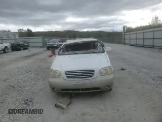 2003 Kia Sedona LX with VIN KNDUP131836430383, listed as a Copart auction lot 79829254 with 198,896 mi miles and Salvage Title. Bid and sale history available at carsss.com. Image 12.