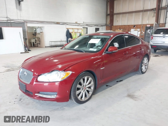 2010 Jaguar XF Premium Luxury with VIN SAJWA0GB3ALR65290, listed as a IAAI auction lot 42120580 with 88,435 mi miles and . Bid and sale history available at DreamBid. Image 2.