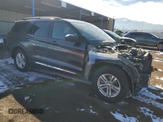2020 Ford Explorer XLT z VIN 1FMSK8DH5LGB74302, wystawiony jako Copart lot #44644915 z przebiegiem 125 263 mil mil oraz Szkoda całkowita • Salvage title. Historia ofert i sprzedaży dostępna na DreamBid. Obrazek 4.